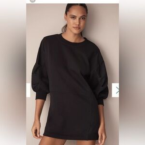 Daily Practice by Anthropologie Long-Sleeve Relaxed Mini Dress